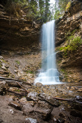 Fototapeta na wymiar Troll Falls, Alberta