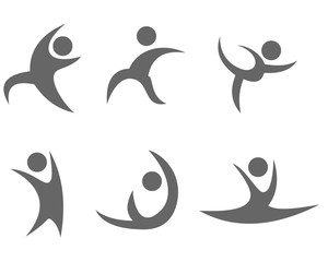 Gymnastic Icon Set
