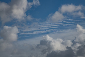 A tranquil cloudscape over Cornwall