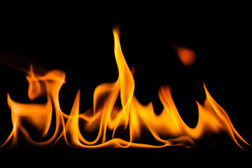 Fire flames background