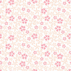 Vector white pretty and elegant bananas in floral arrangement seamless pattern background