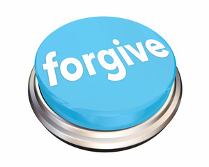Forgive Compassion Sympathy Empathy Button Word 3d Illustration