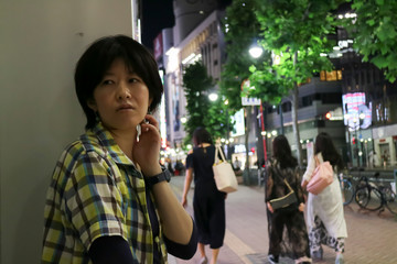 A bright pretty woman, Japan	