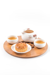 Chinese traditional food - moon cake
