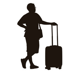 People with Travel Bag