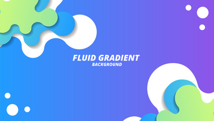 Fluid modern gradient layout background, for business corporate, brochure, flyer, wallpaper, banner, presentation vector template