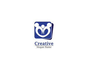 Community, network people care icon template