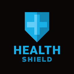 Health Shield Logo Design Inspiration For Business And Company