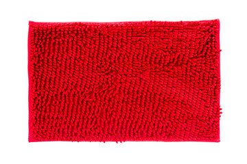 Red doormat