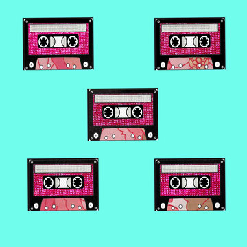 Retro Pink Cassette 