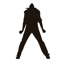 Dancer Silhouette