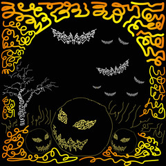 Illustration for Halloween