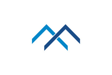 mountain logo icon vector isolated
