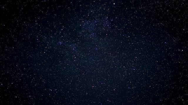 Starry sky timelapse in southern Sweden
