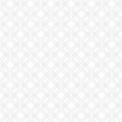 Fototapeta premium Seamless background for your designs. Modern vector light silver ornament. Geometric abstract pattern with light diagonal lines