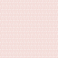 Seamless light pink background for your designs. Modern vector ornament. Geometric abstract pattern