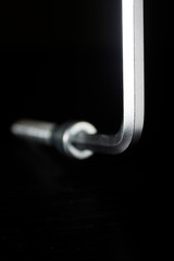 Bolt and screwdriver