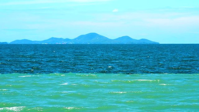 The phenomenon of sea water depends on the fresh water flowing down in opposite directions2