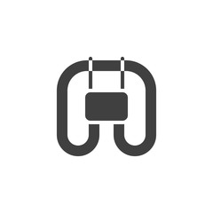 LED Lamp vector icon. filled flat sign for mobile concept and web design. Light bulb glyph icon. Symbol, logo illustration. Vector graphics