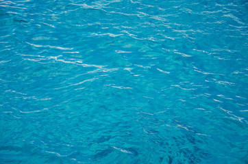 Sea surface with waves