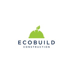 construction design logos, or construction helmets with leaves