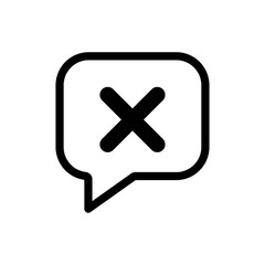 Fototapeta premium Bubble speech icon