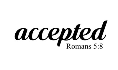 Christian faith, typography for print or use as poster, card, flyer or T shirt