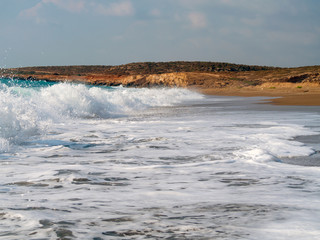 Powerful Waves crushing
