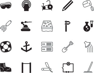 Obraz premium equipment vector icon set such as: financial, preserver, ethereum, bicycle, mechanic, link, recipe, beard, business, view, scanner, retro, rig, arm, clinical, scheme, abstract, straight, fabrication