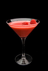 Raspberry martini