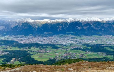 Innsbruck bei Föhnstimmung