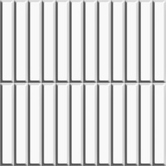 Geometric 3D white background. Seamless pattern. Rendering illustration.