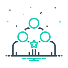 mix icon for particular