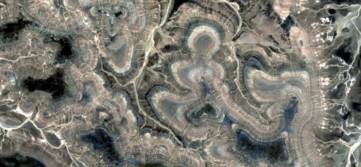 stone aura, abstract photography of the deserts of Africa from the air. aerial view of desert...