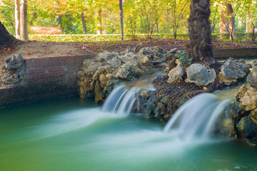 Cascada en el Parque del Retiro