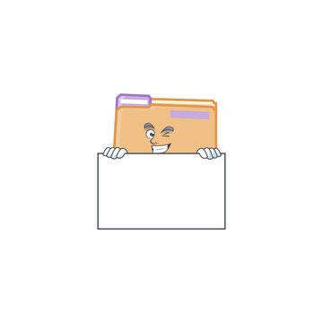 Grinning with board folder for saving a file document