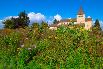 St. Georg Church on Reichenau Island has been standing here for over 1000 years. There are no...