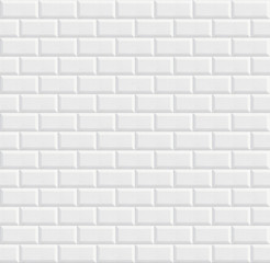 seamless ceramic tiles, white wall background texture
