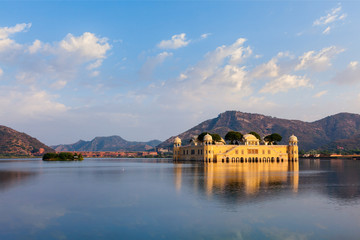 Jal Mahal (Water Palace). Jaipur, Rajasthan, India