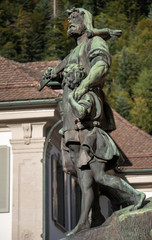 statue of William Tell in Altdorf