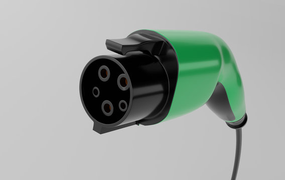 EV Charger SAE J1772, Electric car ev type 1 charger.