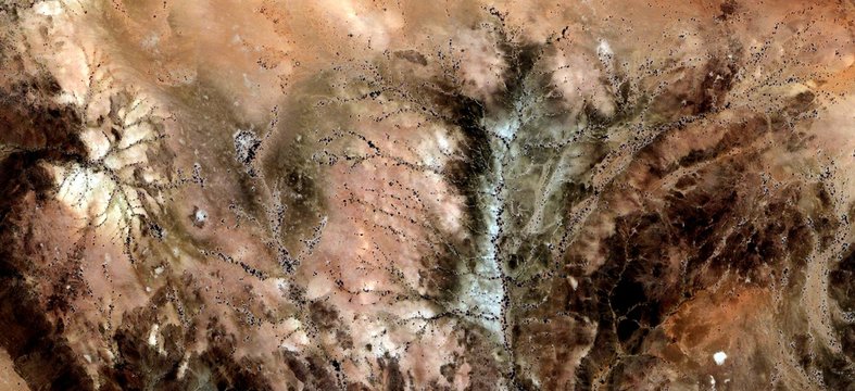 after the volcano, pyroclastic, abstract photography of the, deserts of Africa from the air,aerial view, abstract expressionism, contemporary photographic art, abstract naturalism, - Powered by Adobe
