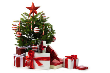 Decorated Christmas tree