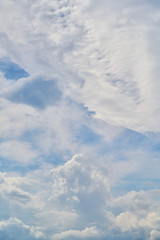 beautiful clouds and sky background