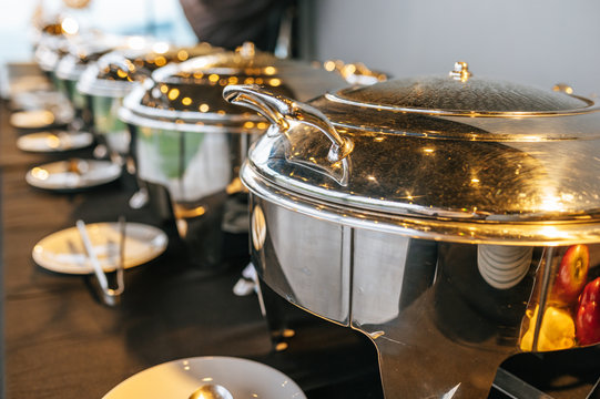 Catering buffet Food in the banquet.