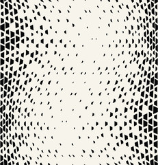 Grunge halftone geometric background pattern design.