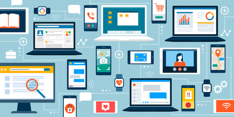 Connected devices, apps and UI