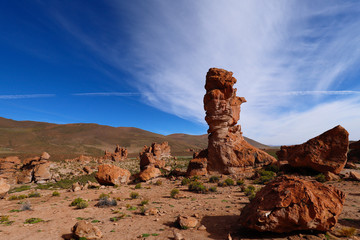 Fototapeta na wymiar Rock formations of 