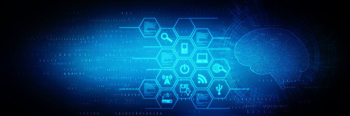 Digital Abstract technology background,2d illustration