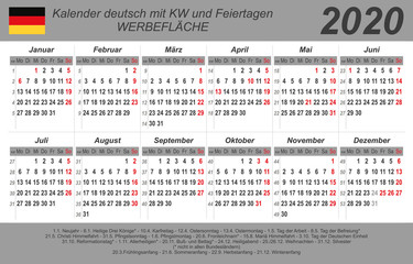 kalender september 2020